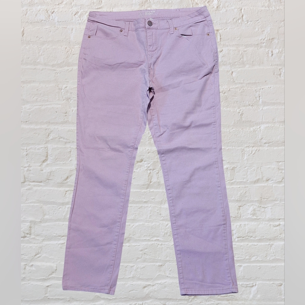 'NOBO' Purple Lilac Low Rise Skinny Jeans, Sz. 15